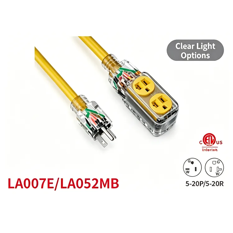 UL Standard Generator Extension Cords